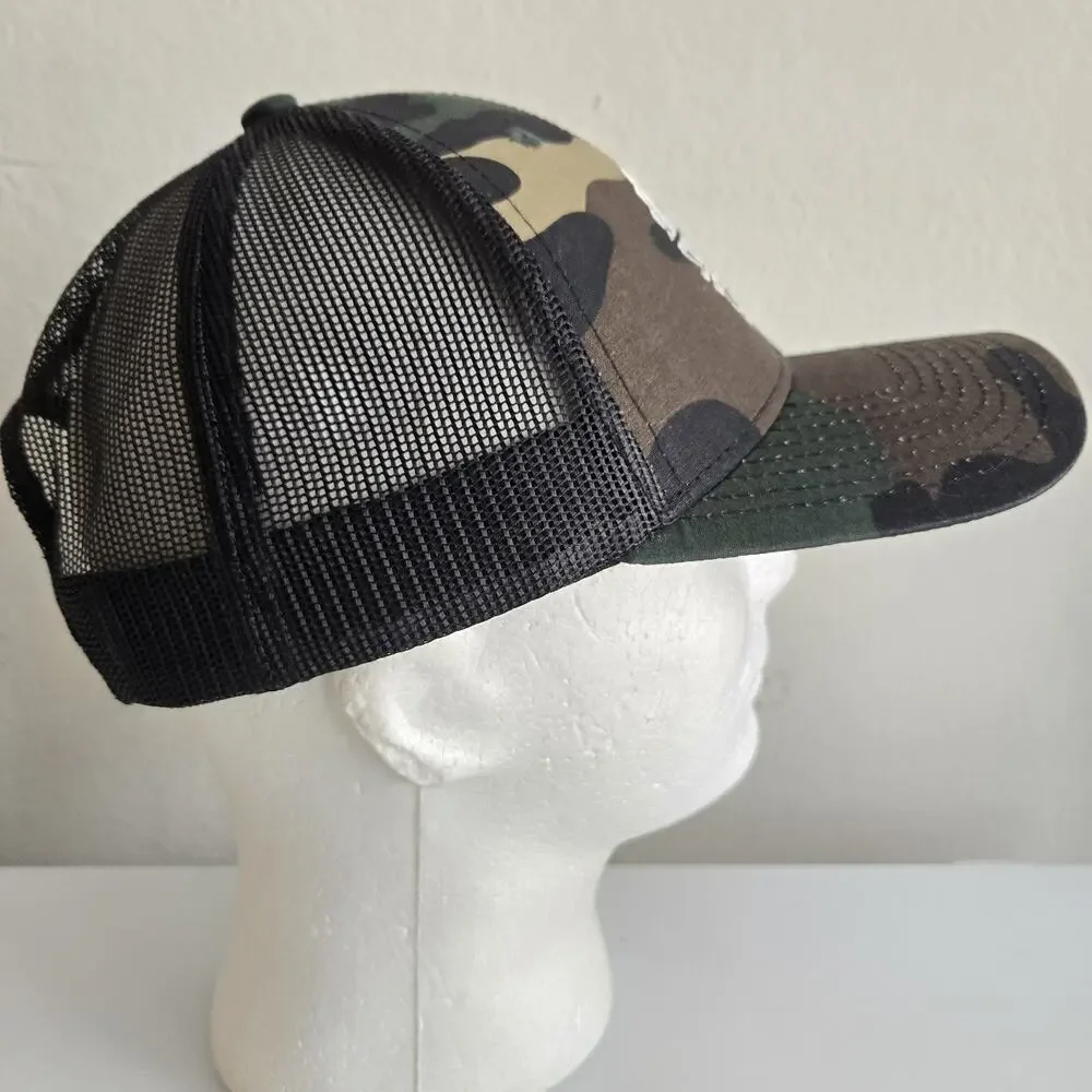 Swig & Swine College Classic Camo Mesh‎ Trucker Hat Snapback Cap Style
